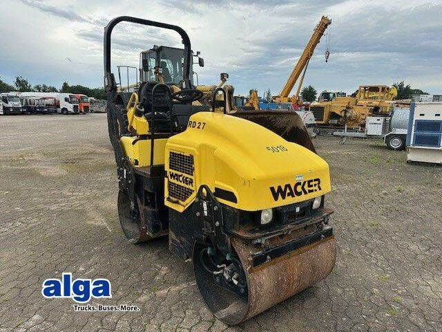 Wacker RD27-100, Tandem, 1m Bandagen, Vibration - Rolo: foto 1 Wacker RD27-100, Tandem, 1m Bandagen, Vibration - Rolo: foto 1