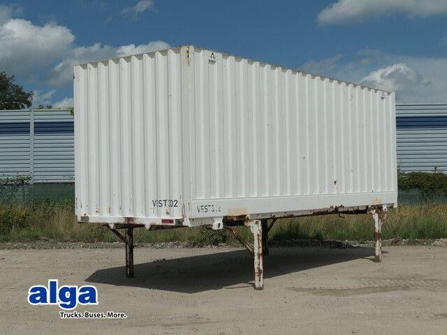 Wechselkoffer, BDF, Schlüssellochblech, Türen - Camião chassi: foto 1 Wechselkoffer, BDF, Schlüssellochblech, Türen - Camião chassi: foto 1