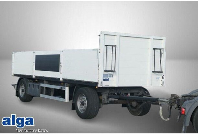 Wilken A18-4-3, Verzinkt, Luftfederung,Baustoffe - Reboque plataforma/ Caixa aberta: foto 1 Wilken A18-4-3, Verzinkt, Luftfederung,Baustoffe - Reboque plataforma/ Caixa aberta: foto 1