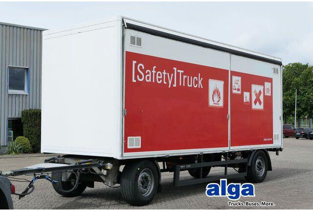 Wullhorst PRA, seitlich zum Öffnen, Luftfederung - Reboque furgão: foto 1 Wullhorst PRA, seitlich zum Öffnen, Luftfederung - Reboque furgão: foto 1