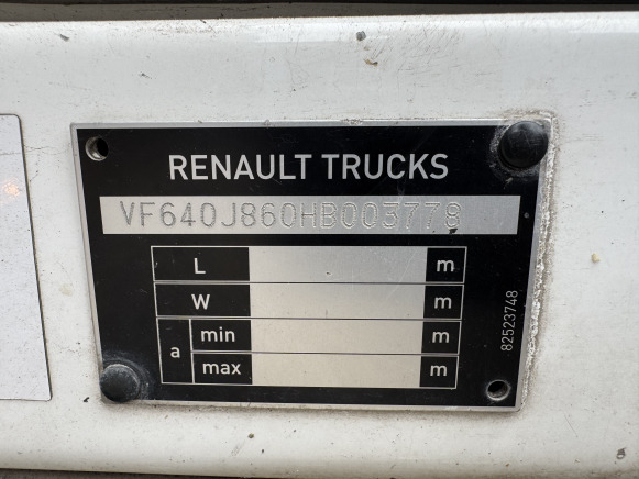Camião cisterna Camion balayeuse Renault SEMAT 6 M³: foto 16