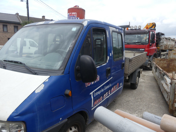 Camionnette double cabine plateau (à reconditionner) Fiat ducato - Carrinha de caixa aberta, Carrinha cabine dupla: foto 2 Camionnette double cabine plateau (à reconditionner) Fiat ducato - Carrinha de caixa aberta, Carrinha cabine dupla: foto 2