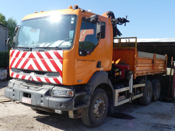 Camions benne avec grue Renault 370 dci - Camião basculante, Camião grua: foto 3 Camions benne avec grue Renault 370 dci - Camião basculante, Camião grua: foto 3