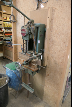 Mortaiseuse à chaîne Rapid - Máquina de madeira: foto 1 Mortaiseuse à chaîne Rapid - Máquina de madeira: foto 1