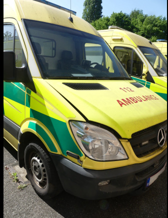 REF:19 - Ambulance Mercedes-Benz Sprinter (2013-349.217 km) - Ambulância: foto 4 REF:19 - Ambulance Mercedes-Benz Sprinter (2013-349.217 km) - Ambulância: foto 4