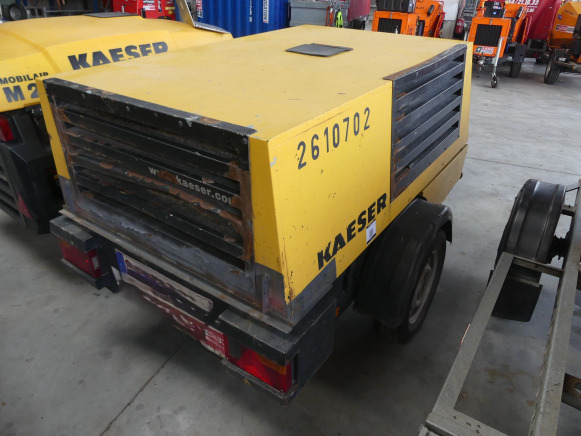 REF:2610 - Compresseur tractable Kaeser M43 - Compressor de ar: foto 5 REF:2610 - Compresseur tractable Kaeser M43 - Compressor de ar: foto 5