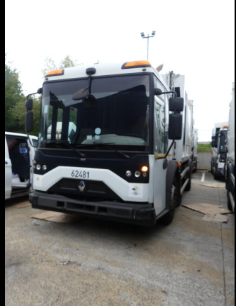 REF:62481 - Camion poubelle Renault Access (2014-281.264 km) (VIN: SEG1930BL5BD17884) - Caminhão de lixo: foto 1 REF:62481 - Camion poubelle Renault Access (2014-281.264 km) (VIN: SEG1930BL5BD17884) - Caminhão de lixo: foto 1