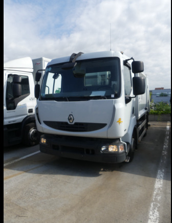 REF:68419 - Camion poubelle Renault Midlum 180DXI (2013-150.066 km) - Caminhão de lixo: foto 1 REF:68419 - Camion poubelle Renault Midlum 180DXI (2013-150.066 km) - Caminhão de lixo: foto 1