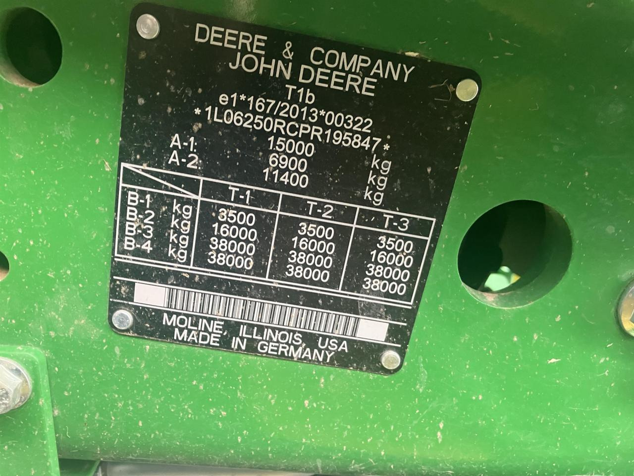 John Deere 6R 250 - Trator: foto 5 John Deere 6R 250 - Trator: foto 5