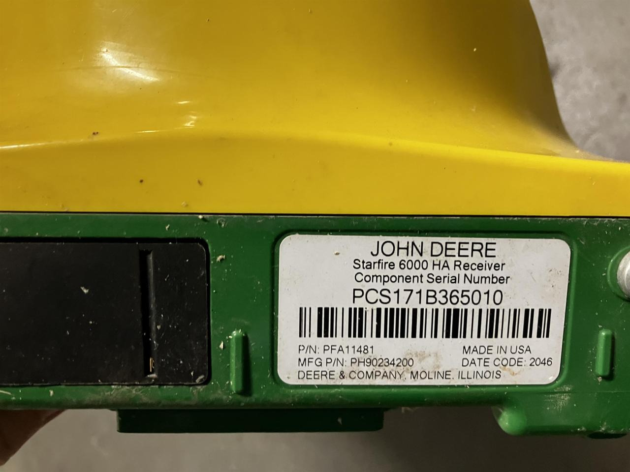 John Deere SF6000 - Sistema de navegação para Máquina agrícola: foto 4 John Deere SF6000 - Sistema de navegação para Máquina agrícola: foto 4
