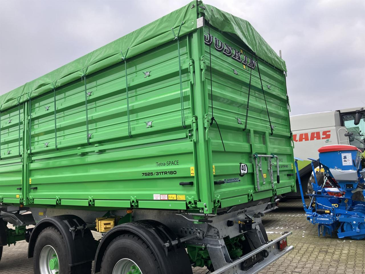 Joskin Tetra-SPACE 7525/31TR180 - Reboque basculante: foto 3 Joskin Tetra-SPACE 7525/31TR180 - Reboque basculante: foto 3