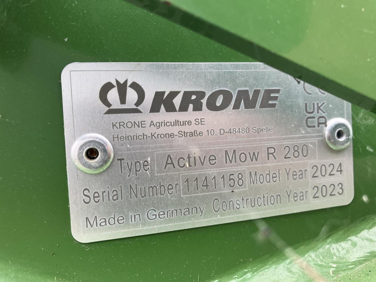 Krone ActiveMow R 280 - Gadanheira: foto 5 Krone ActiveMow R 280 - Gadanheira: foto 5