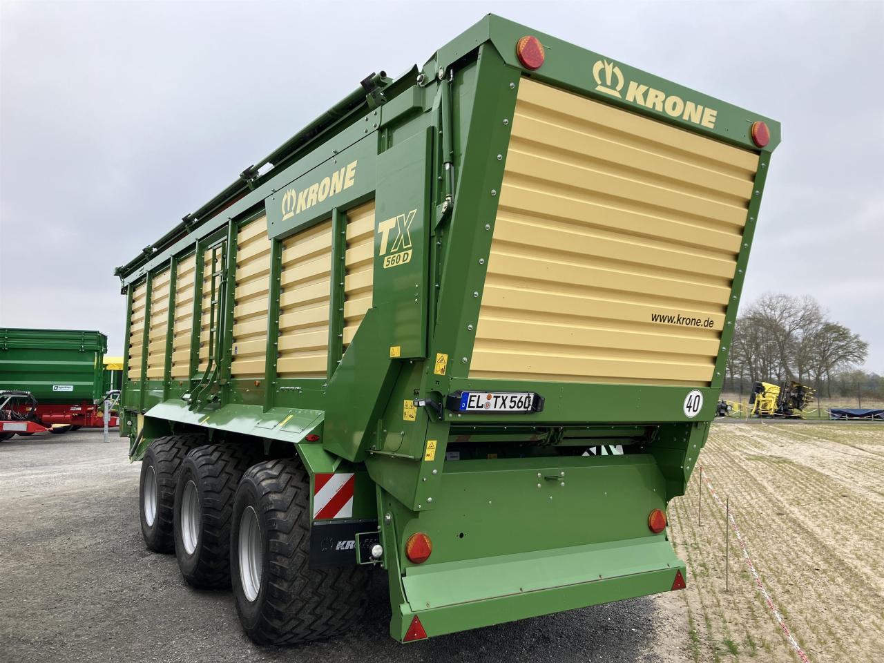 Krone TX 560 D - Autocarregadora: foto 4 Krone TX 560 D - Autocarregadora: foto 4