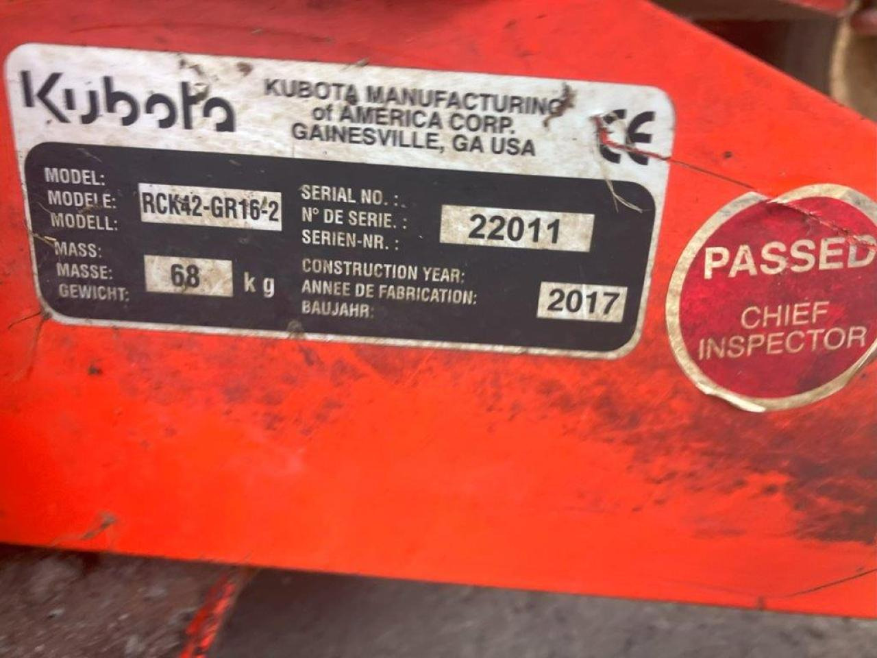 Kubota GR1600-ID-II - Cortador de grama: foto 2 Kubota GR1600-ID-II - Cortador de grama: foto 2