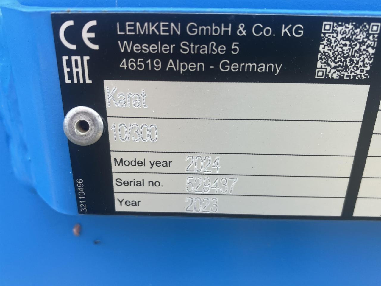 Lemken Karat 10/300 - Cultivador: foto 5 Lemken Karat 10/300 - Cultivador: foto 5