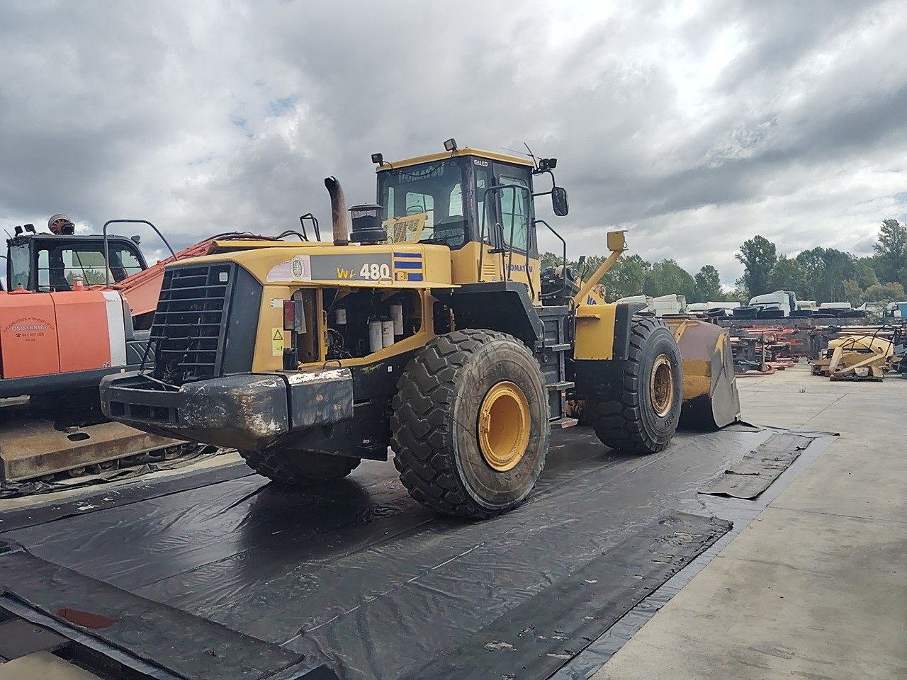 KOMATSU WA480-5H - Pá carregadora de rodas: foto 4 KOMATSU WA480-5H - Pá carregadora de rodas: foto 4
