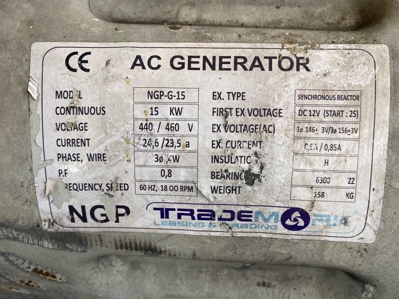 AC Generator 20 KVA generatordeel Alternator - Gerador elétrico: foto 3 AC Generator 20 KVA generatordeel Alternator - Gerador elétrico: foto 3