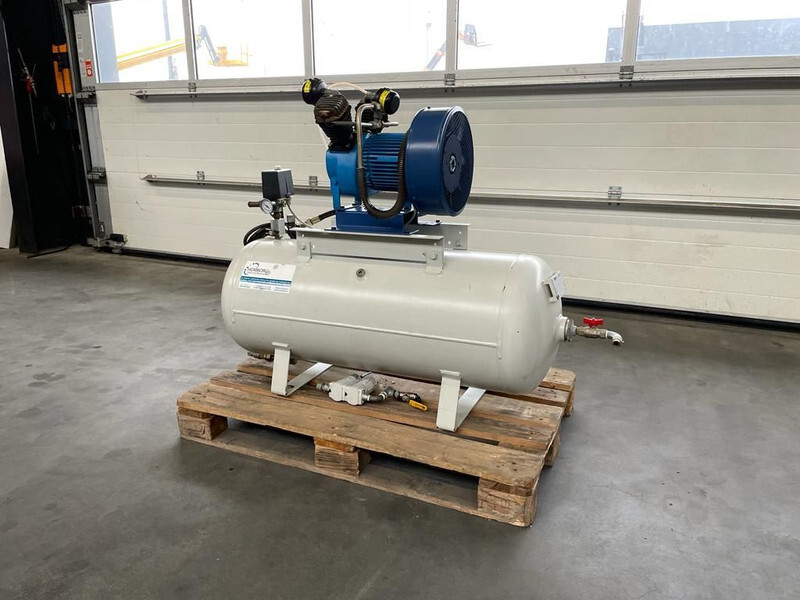 Compressor de ar Alup 2.2 kW 240 L / min 10 Bar Elektrische Zuigercompressor op ketel: foto 10