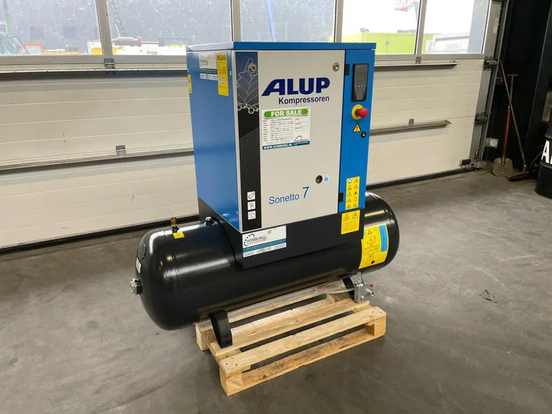 Alup Sonetto 7.5 + 200 Elektrische Schroefcompressor 5.5 kw 780 L / min 10 Bar - Compressor de ar: foto 2 Alup Sonetto 7.5 + 200 Elektrische Schroefcompressor 5.5 kw 780 L / min 10 Bar - Compressor de ar: foto 2