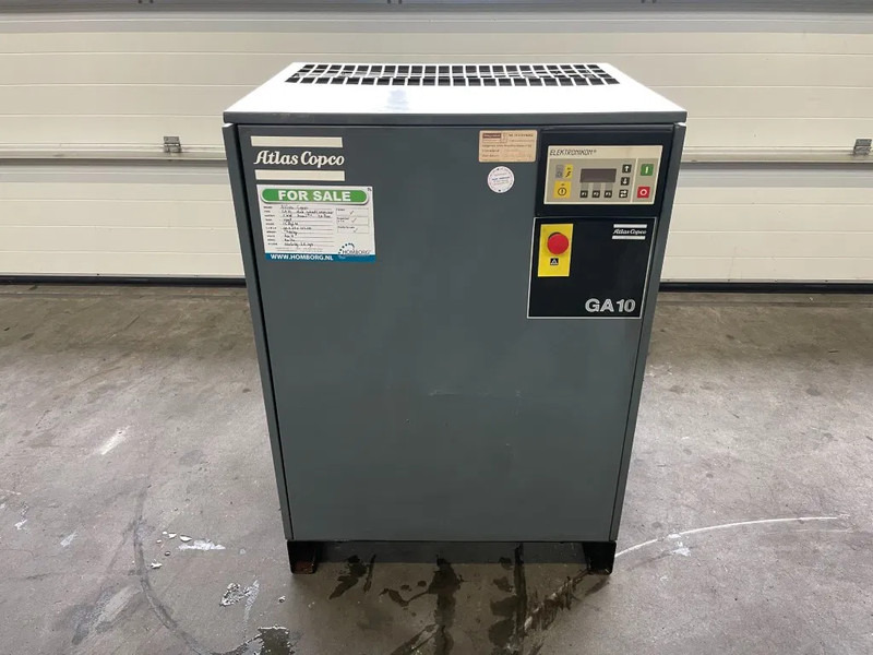 Atlas-Copco GA10 - 11 kW elektrische schroefcompressor - Compressor de ar: foto 1 Atlas-Copco GA10 - 11 kW elektrische schroefcompressor - Compressor de ar: foto 1