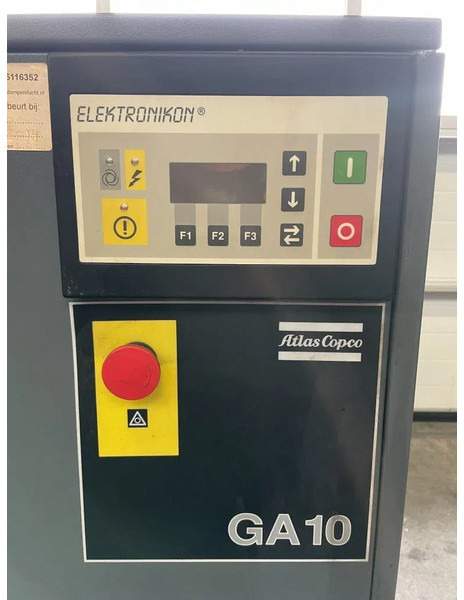 Atlas-Copco GA10 - 11 kW elektrische schroefcompressor - Compressor de ar: foto 5 Atlas-Copco GA10 - 11 kW elektrische schroefcompressor - Compressor de ar: foto 5
