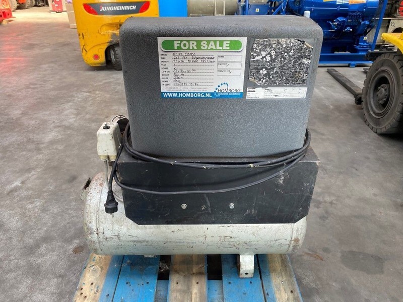 Atlas-Copco LXS 111 1.1 kW 10 bar 125 L / min zuigercompressor met 50 liter ketel - Compressor de ar: foto 4 Atlas-Copco LXS 111 1.1 kW 10 bar 125 L / min zuigercompressor met 50 liter ketel - Compressor de ar: foto 4