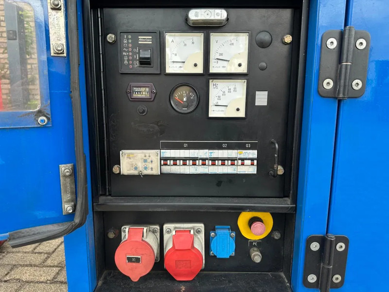 Gerador elétrico Atlas-Copco QAS 14 Yanmar Stamford 15 kVA Silent generatorset: foto 7