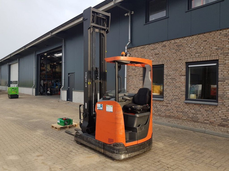 Empilhador retráctil BT RRE180H Toyota 1.8 ton Triplex Freelift Sideshift Elektra Reachtruck: foto 19