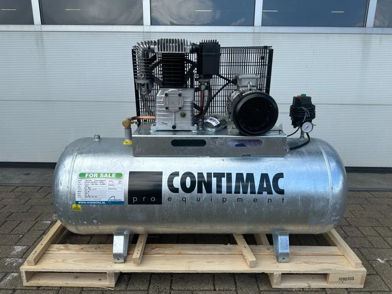 Contimac CM 655 / 10 / 270D Galva 4 kW 650 L / min 10 Bar Zuigercompressor t.b.v Agri Gegalvaniseerd - Compressor de ar: foto 1 Contimac CM 655 / 10 / 270D Galva 4 kW 650 L / min 10 Bar Zuigercompressor t.b.v Agri Gegalvaniseerd - Compressor de ar: foto 1