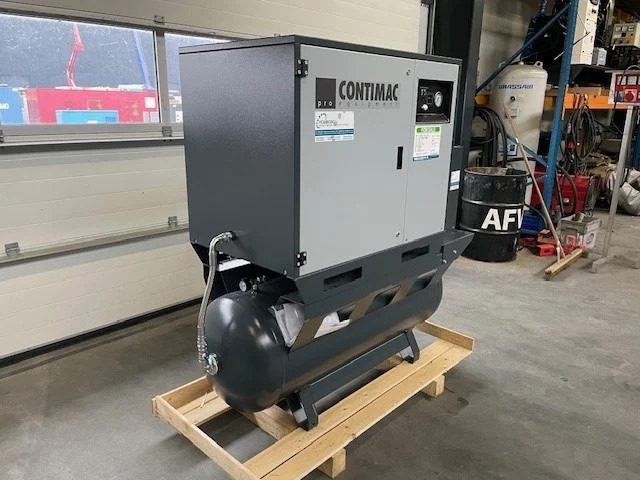 Contimac Contimac Silent 705/270 met Droger. zuigercompressor, 5,5 PK, 650 L/min. 10 Bar - Compressor de ar: foto 3 Contimac Contimac Silent 705/270 met Droger. zuigercompressor, 5,5 PK, 650 L/min. 10 Bar - Compressor de ar: foto 3