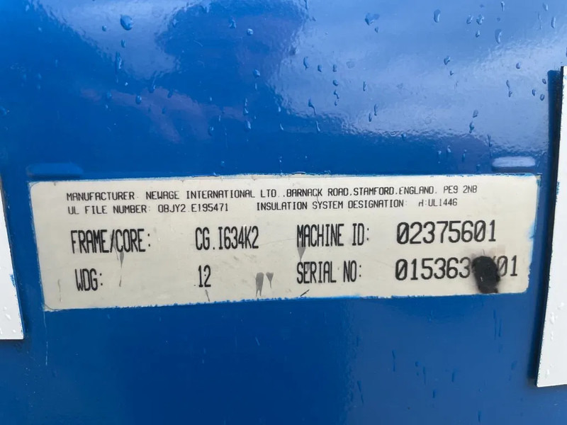 Gerador elétrico Deutz Gasset 800 / 1110 kVA Stamford generatorset: foto 9