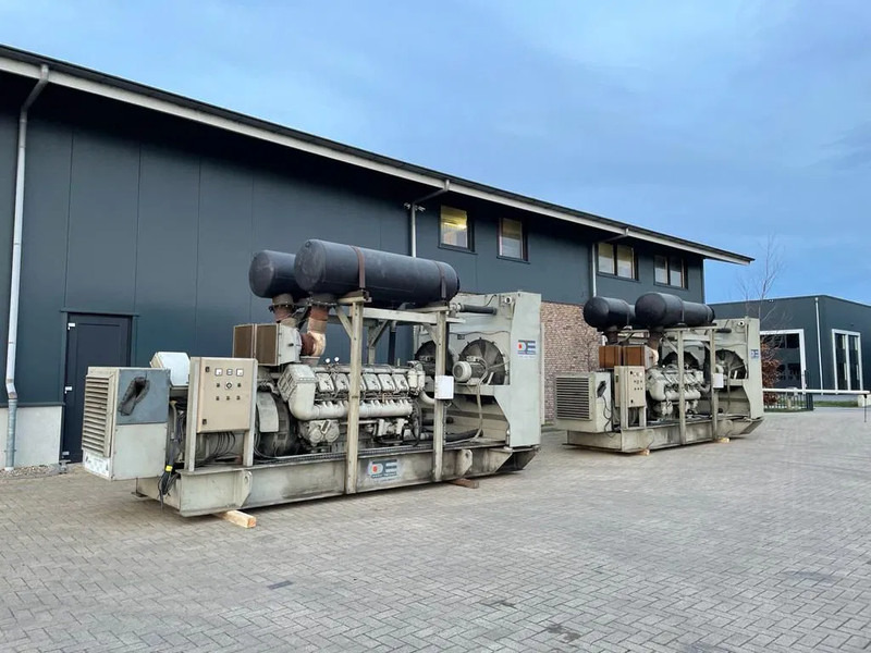 Deutz MWM TBD 604 BV12 Leroy Somer 1450 kVA generatorset ex emergency ! - Gerador elétrico: foto 4 Deutz MWM TBD 604 BV12 Leroy Somer 1450 kVA generatorset ex emergency ! - Gerador elétrico: foto 4