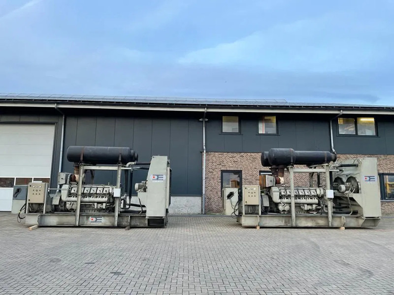 Deutz MWM TBD 604 BV12 Leroy Somer 1450 kVA generatorset ex emergency ! - Gerador elétrico: foto 2 Deutz MWM TBD 604 BV12 Leroy Somer 1450 kVA generatorset ex emergency ! - Gerador elétrico: foto 2