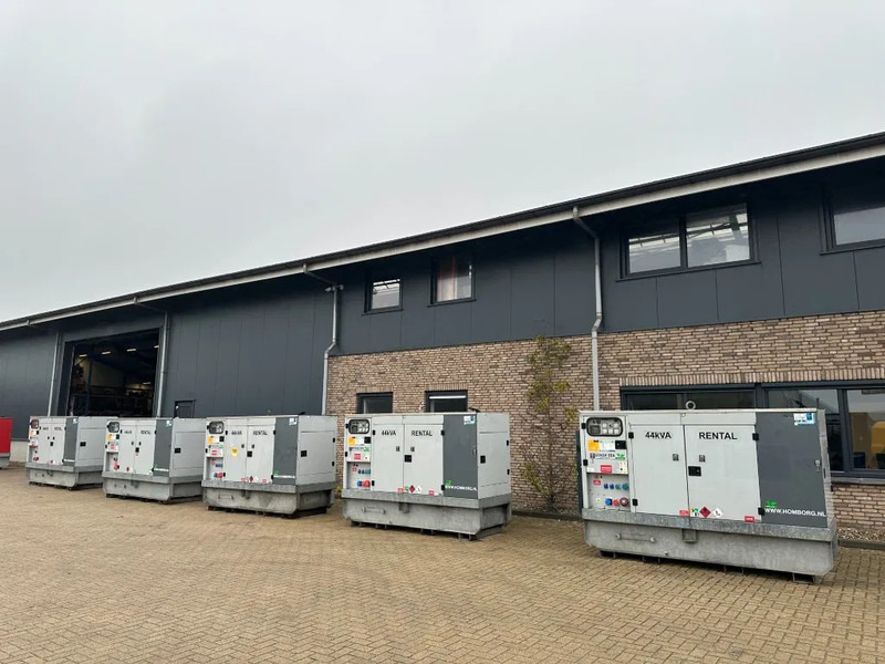 Gerador elétrico Europower EPUS44TDE Kubota Leroy Somer 44 kVA Supersilent Rentalg eneratorset 2018 !: foto 6