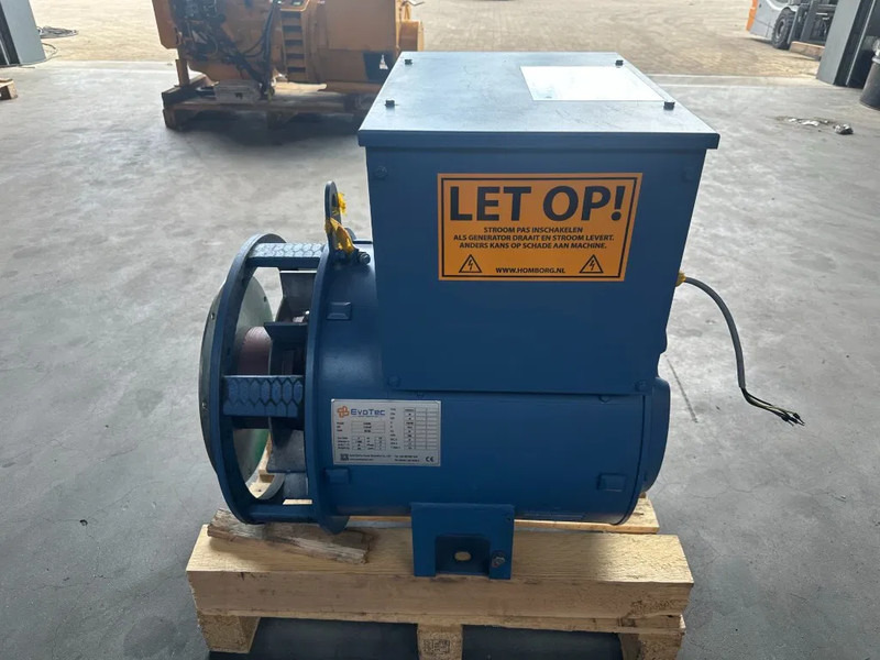 Gerador elétrico novo Evotec TCU228G 60 kVA generatordeel Alternator New ! Overstock: foto 6