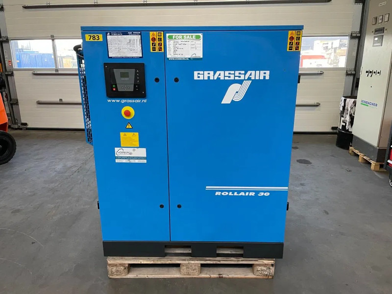 Grassair RLR30B G10 elektrische schroefcompressor 22 KW, 3.000L/min. 10Bar - Compressor de ar: foto 1 Grassair RLR30B G10 elektrische schroefcompressor 22 KW, 3.000L/min. 10Bar - Compressor de ar: foto 1