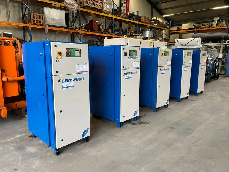 Grassair S58.10 Elektrische Schroefcompressor 18.5 kW 2500 L / min 10 Bar - Compressor de ar: foto 1 Grassair S58.10 Elektrische Schroefcompressor 18.5 kW 2500 L / min 10 Bar - Compressor de ar: foto 1
