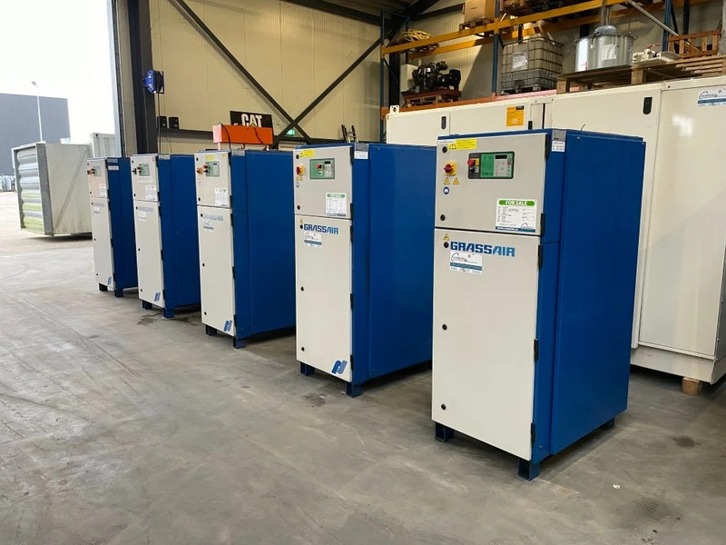 Grassair S58.10 Elektrische Schroefcompressor 18.5 kW 2500 L / min 10 Bar - Compressor de ar: foto 1 Grassair S58.10 Elektrische Schroefcompressor 18.5 kW 2500 L / min 10 Bar - Compressor de ar: foto 1