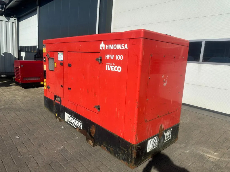 Gerador elétrico Himoinsa HFW 100 T5 Iveco Mecc Alte Spa 100 kVA Silent generatorset: foto 7