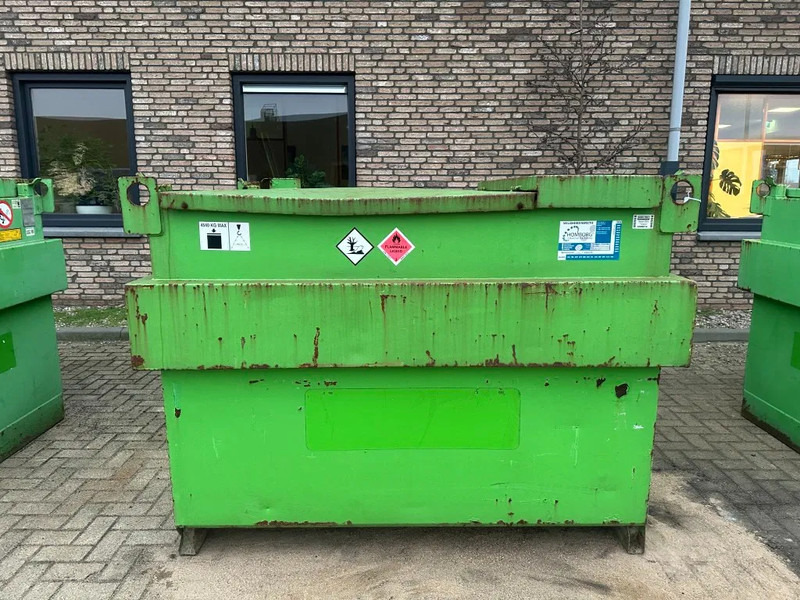 Kiwa IBC Steenbergen 2000 liter Dieseltank met handpomp Milieutank - Depósito de armazenamento: foto 1 Kiwa IBC Steenbergen 2000 liter Dieseltank met handpomp Milieutank - Depósito de armazenamento: foto 1