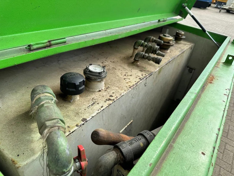 Depósito de armazenamento Kiwa IBC Steenbergen 2000 liter IBC Dieseltank met handpomp Milieutank: foto 9