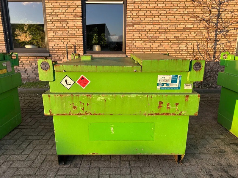 Kiwa IBC Steenbergen 750 liter Dieseltank met Handpomp Milieutank - Depósito de armazenamento: foto 1 Kiwa IBC Steenbergen 750 liter Dieseltank met Handpomp Milieutank - Depósito de armazenamento: foto 1