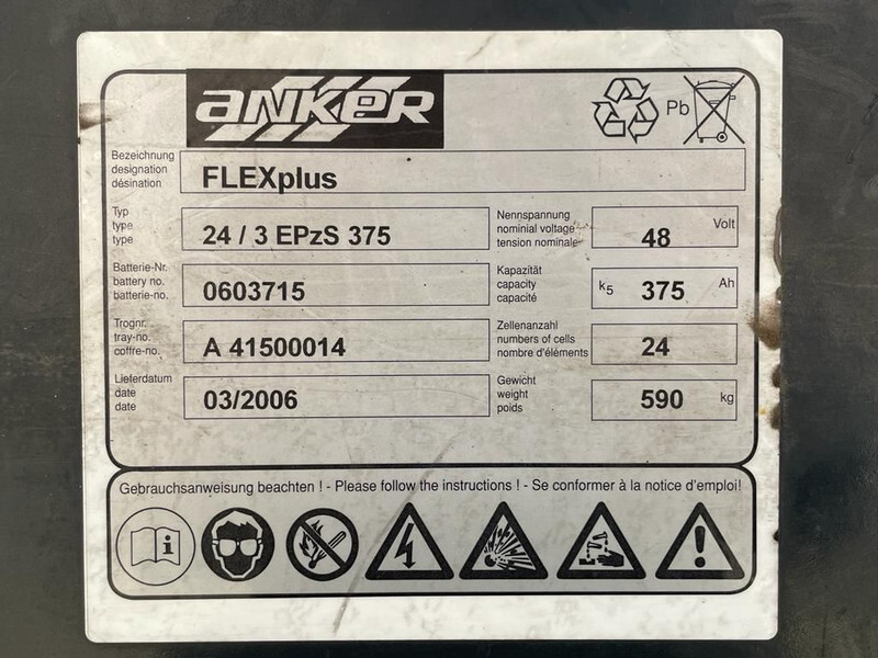 Empilhador elétrico Nissan NX01L13U Elektra 1.25 ton Triplex Freelift Heftruck: foto 8