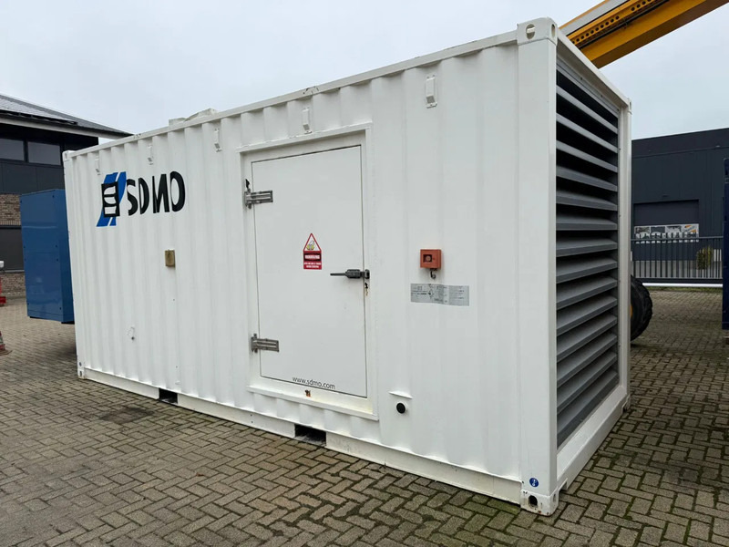 SDMO MTU 12V 2000 Leroy Somer 910 kVA Silent generatorset in 20 ft container - Gerador elétrico: foto 4 SDMO MTU 12V 2000 Leroy Somer 910 kVA Silent generatorset in 20 ft container - Gerador elétrico: foto 4