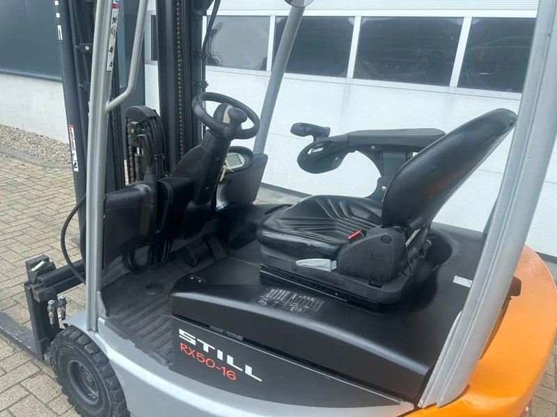 Still RX50-15 1.5 ton Triplex Freelift Sideshift Elektra Heftruck accu 2023 ! - Empilhador elétrico: foto 4 Still RX50-15 1.5 ton Triplex Freelift Sideshift Elektra Heftruck accu 2023 ! - Empilhador elétrico: foto 4