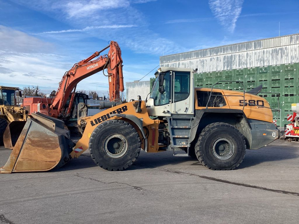 Liebherr L580 Xpower IV Zentralschmierung 5,4 kubik Schau - Pá carregadora de rodas: foto 2 Liebherr L580 Xpower IV Zentralschmierung 5,4 kubik Schau - Pá carregadora de rodas: foto 2
