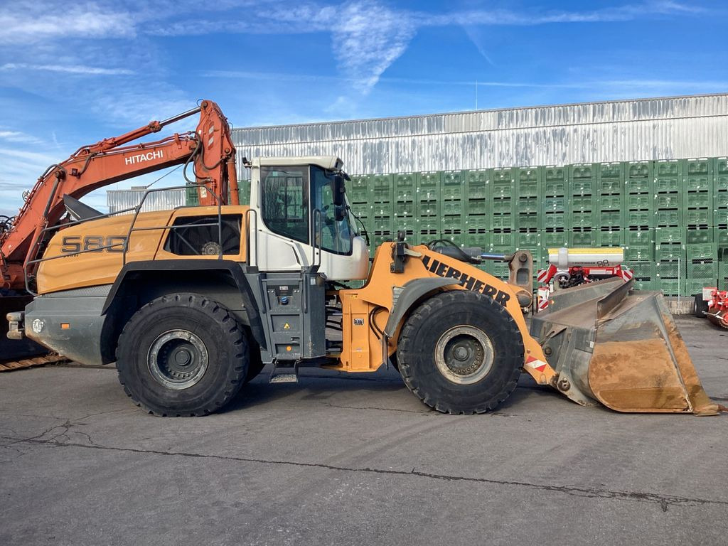 Liebherr L580 Xpower IV Zentralschmierung 5,4 kubik Schau - Pá carregadora de rodas: foto 3 Liebherr L580 Xpower IV Zentralschmierung 5,4 kubik Schau - Pá carregadora de rodas: foto 3