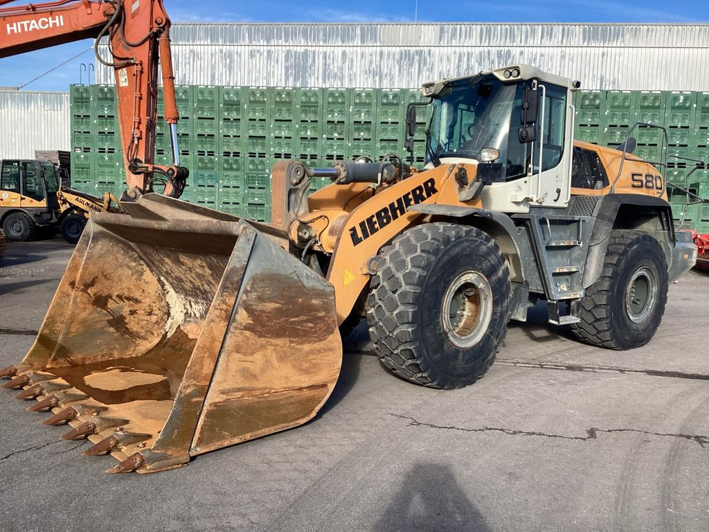 Liebherr L580 Xpower IV Zentralschmierung 5,4 kubik Schau - Pá carregadora de rodas: foto 1 Liebherr L580 Xpower IV Zentralschmierung 5,4 kubik Schau - Pá carregadora de rodas: foto 1