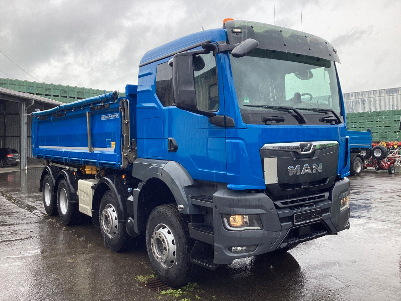 Camião basculante MAN TGS 35.510 BB 8x4 Meiller Kipper Bordmatik AHK: foto 9