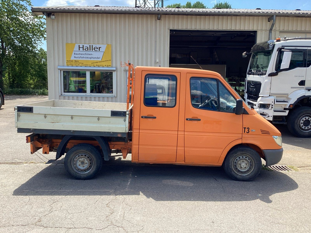 Mercedes-Benz Sprinter Pritsche Doka 211 CDI - Carrinha de caixa aberta, Carrinha cabine dupla: foto 3 Mercedes-Benz Sprinter Pritsche Doka 211 CDI - Carrinha de caixa aberta, Carrinha cabine dupla: foto 3